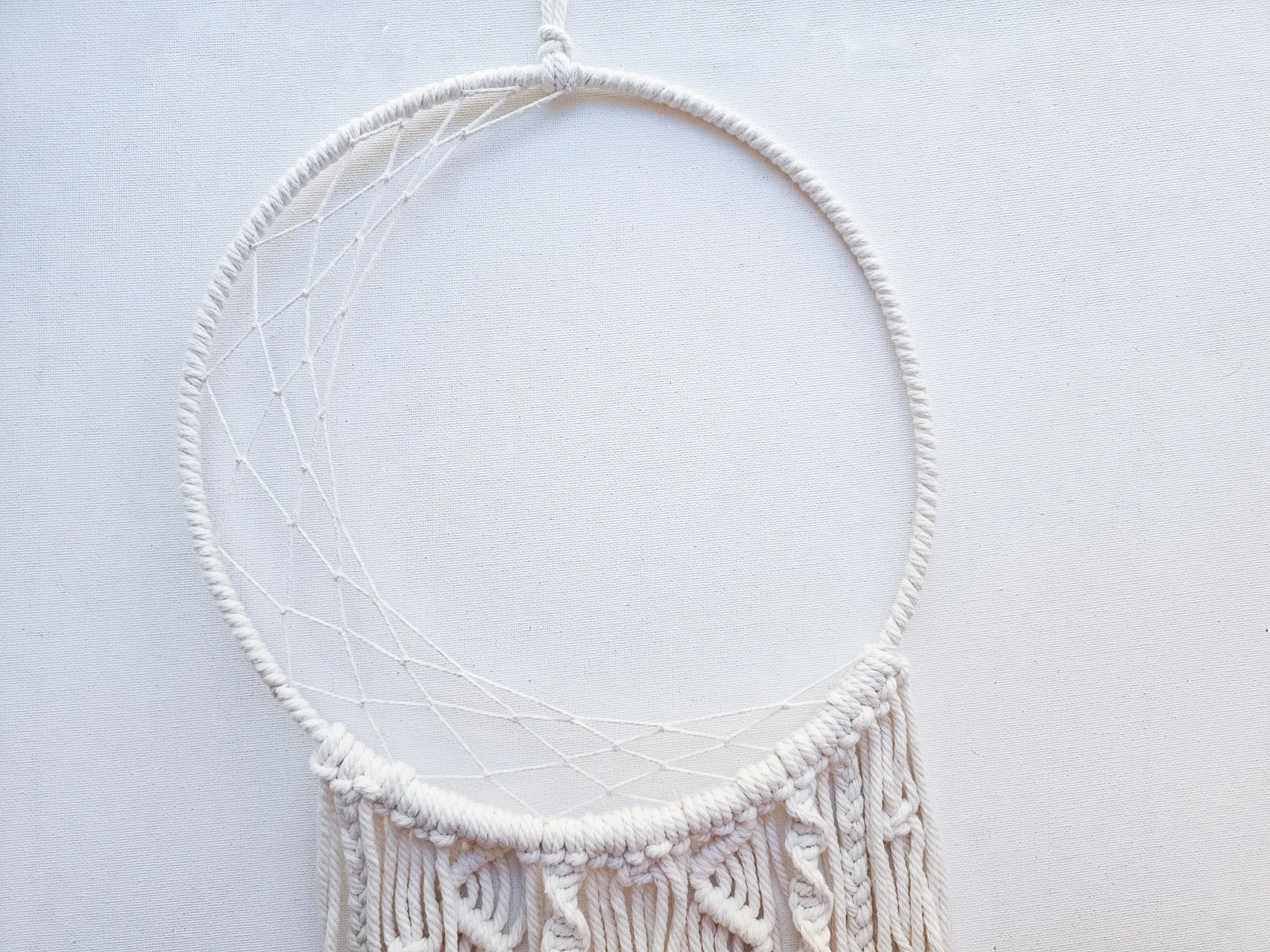 10 Moon Macrame Dreamcatcher