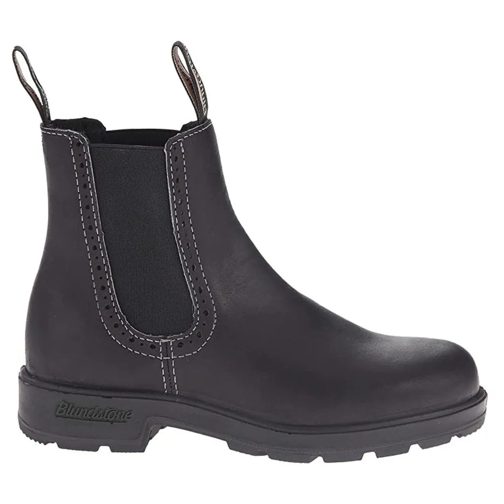 1448 Water-Resistant Leather Unisex Chelsea Boots