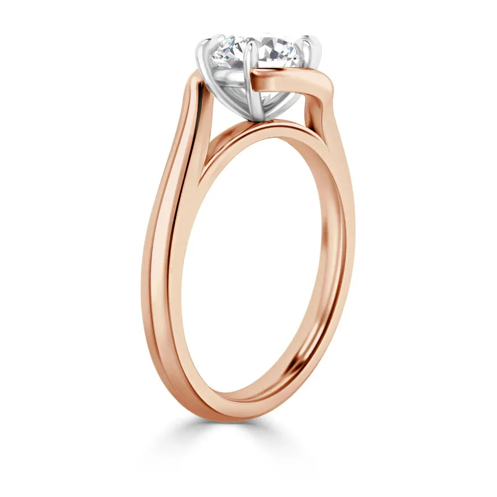 Alannah - 18ct Rose Gold - Round