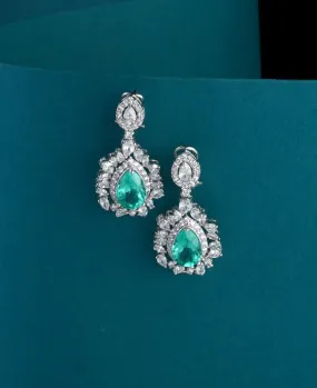 Aqua Green Small Earrings