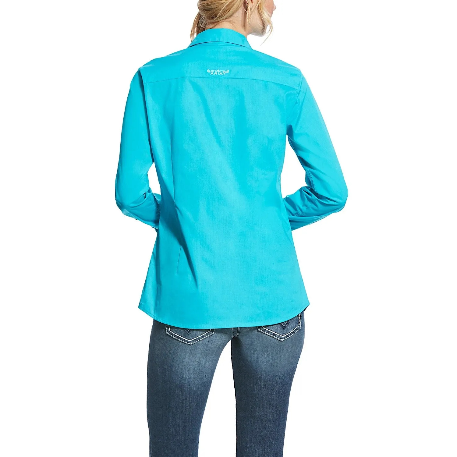 Ariat Womens Kirby Stretch Shirt Bluebird