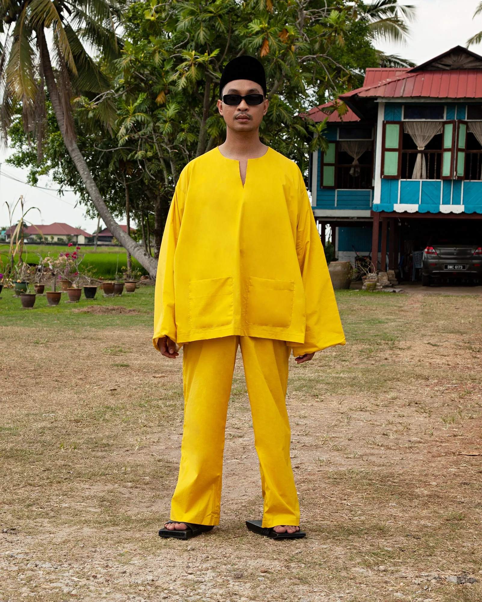 Baju Melayu Li Bai (Yellow)