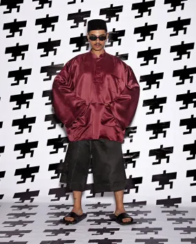 Baju Melayu Oversaiz Klasik (Burgundy)