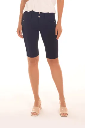 BERMUDA SHORT (NAVY) - BRENDA BEDDOME