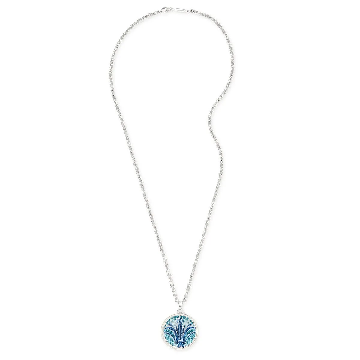 Blue Lotus Statement Necklace