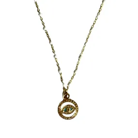 Color Pop!  Evil Eye Necklace