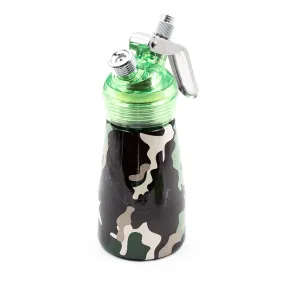 CREAM DISPENSER - 237ml Camo Green/Brown