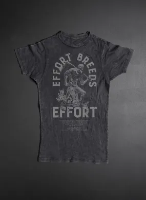 EFFORT BREEDS EFFORT METAL TEE- BLACK