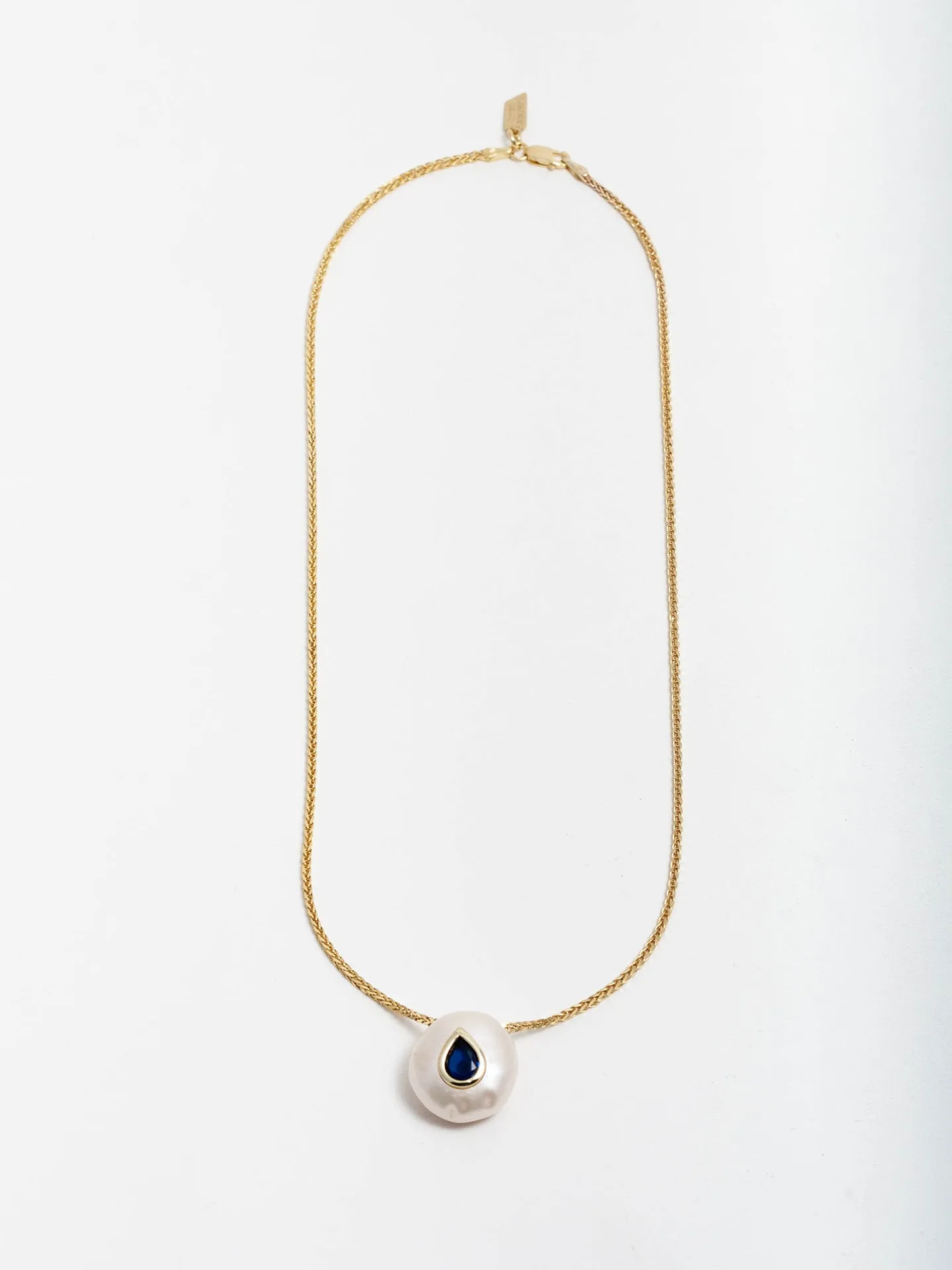 Evil Eye Pearl Necklace - Archival Collection