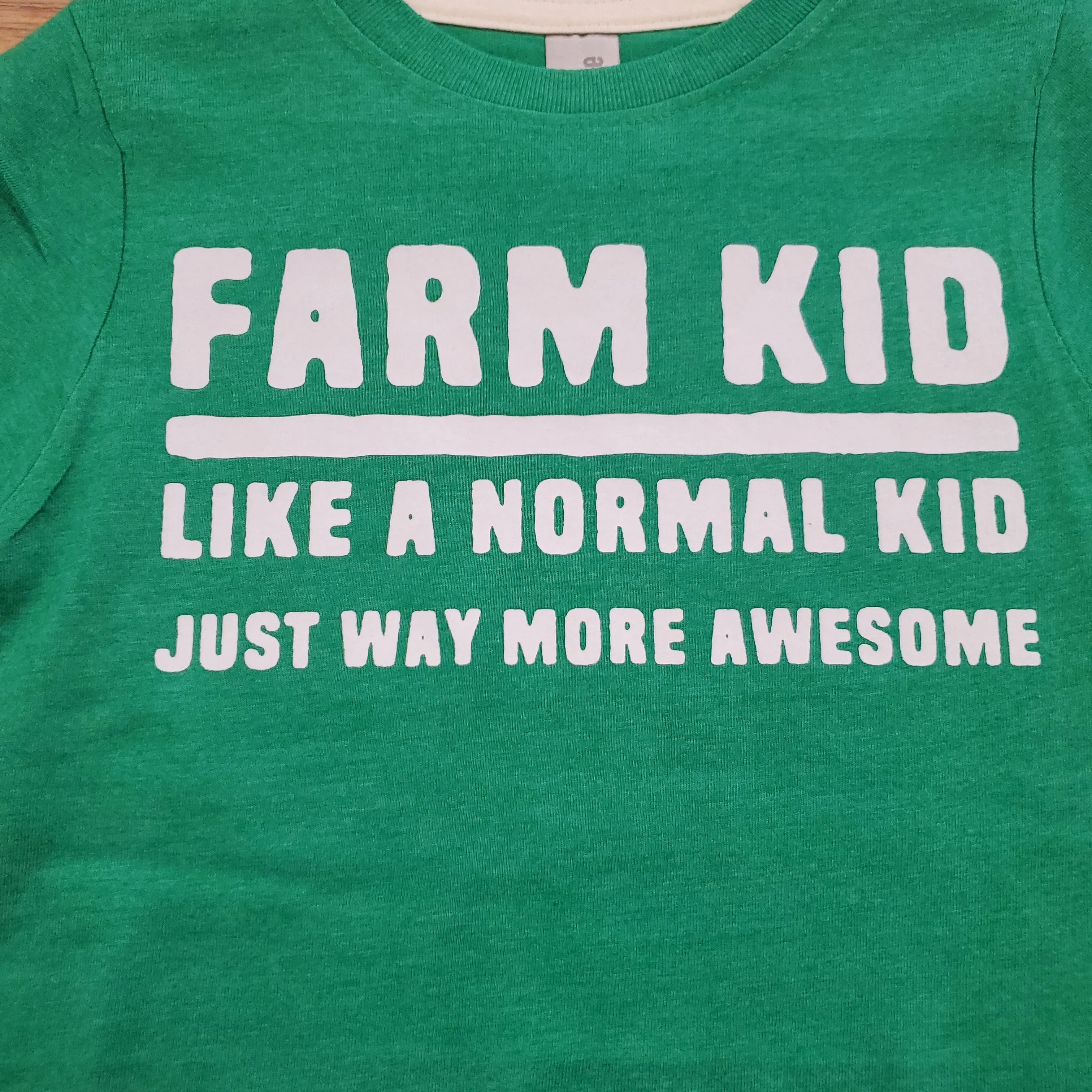 Farm Kid Like a Normal Kid Just Way More Awesome