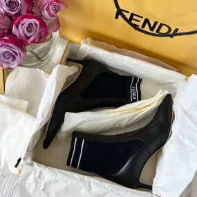 Fendi Tronchotto Ankle Boots