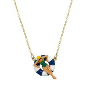 FLOTADORA BLUE NECKLACE