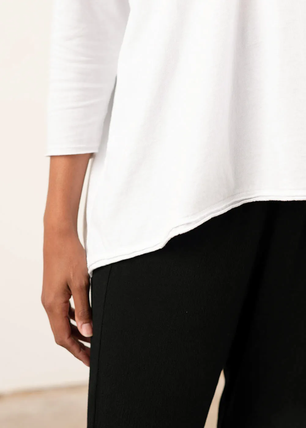 FRANK OVERSIZED TOP - WHITE