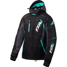 FXR Vertical Pro Jacket Black/Charcoal/Mint