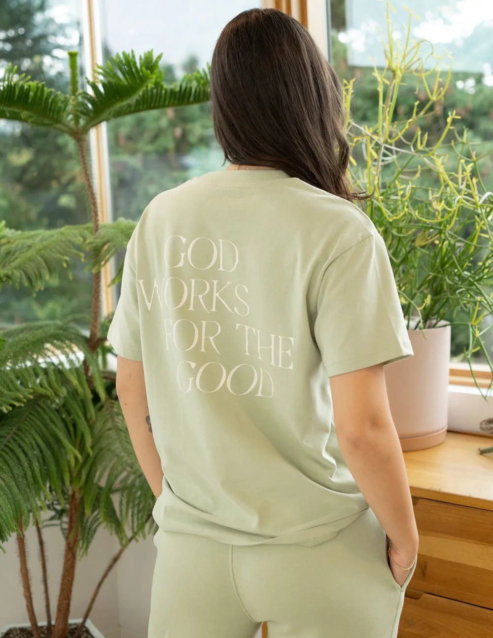 God Works for the Good Unisex Tee