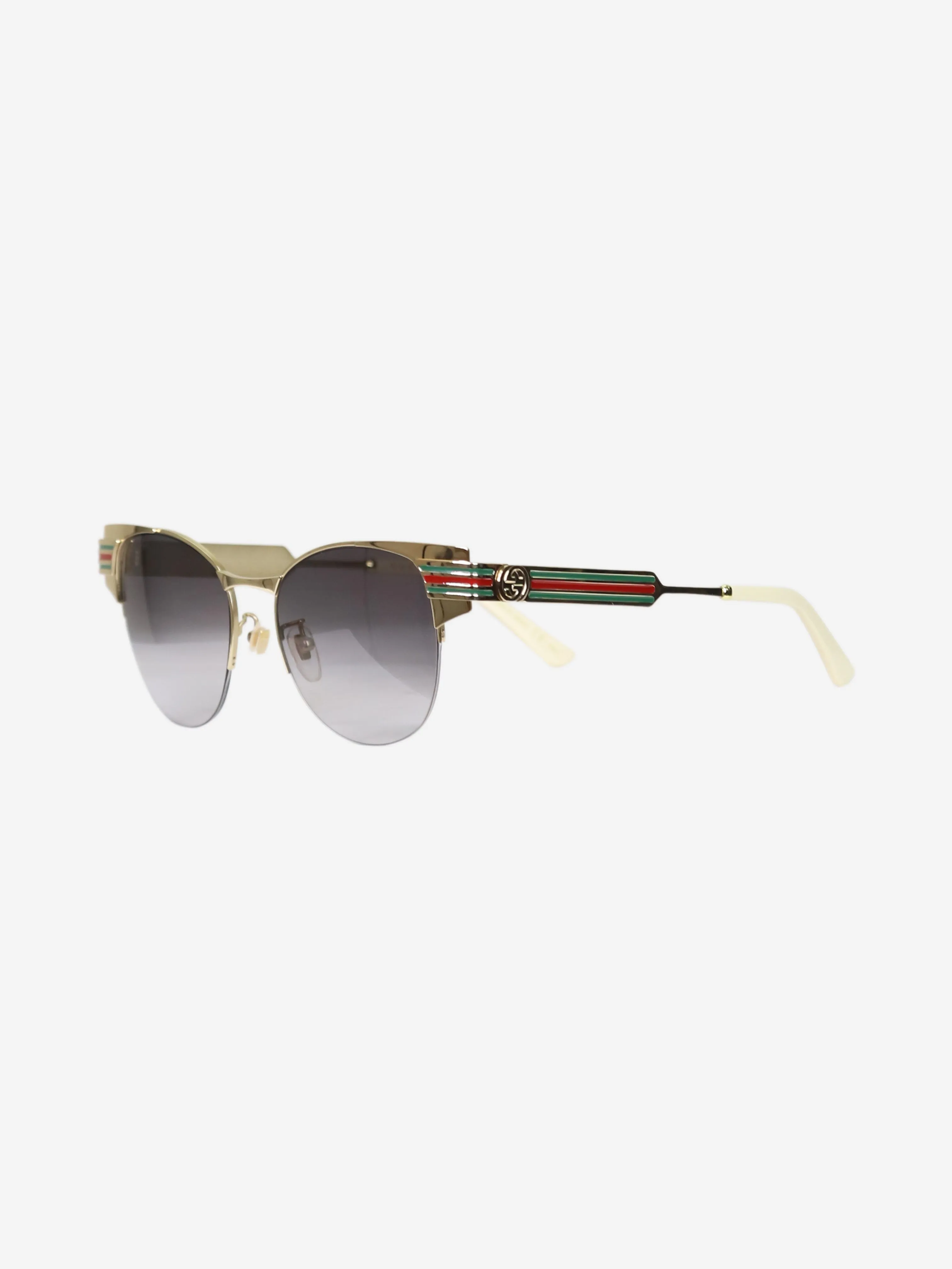 Gold Stripe detail sunglasses