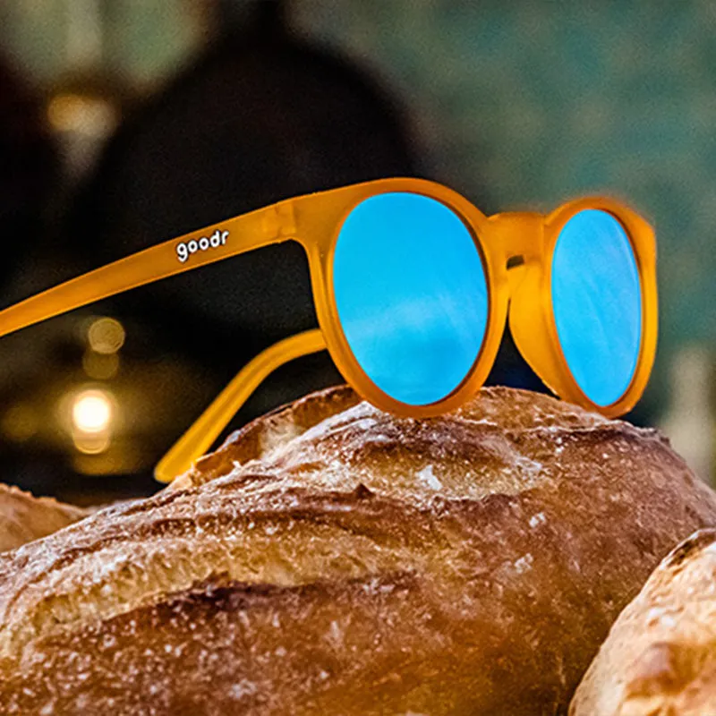 Goodr Circle Gs Sports Sunglasses - Freshly Baked Man Buns