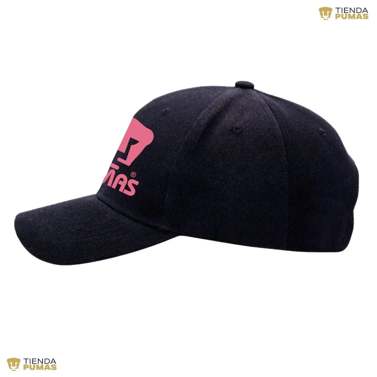 Gorra Pumas UNAM Hombre Mujer Ajustable Logo Rosa 3 Vinil