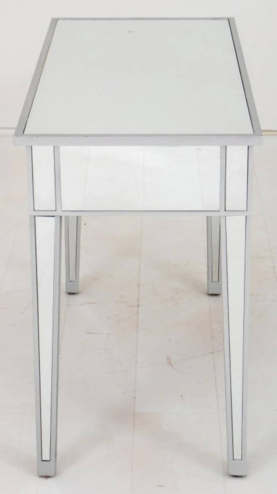 Hollywood Regency Style Mirrored Vanity Table