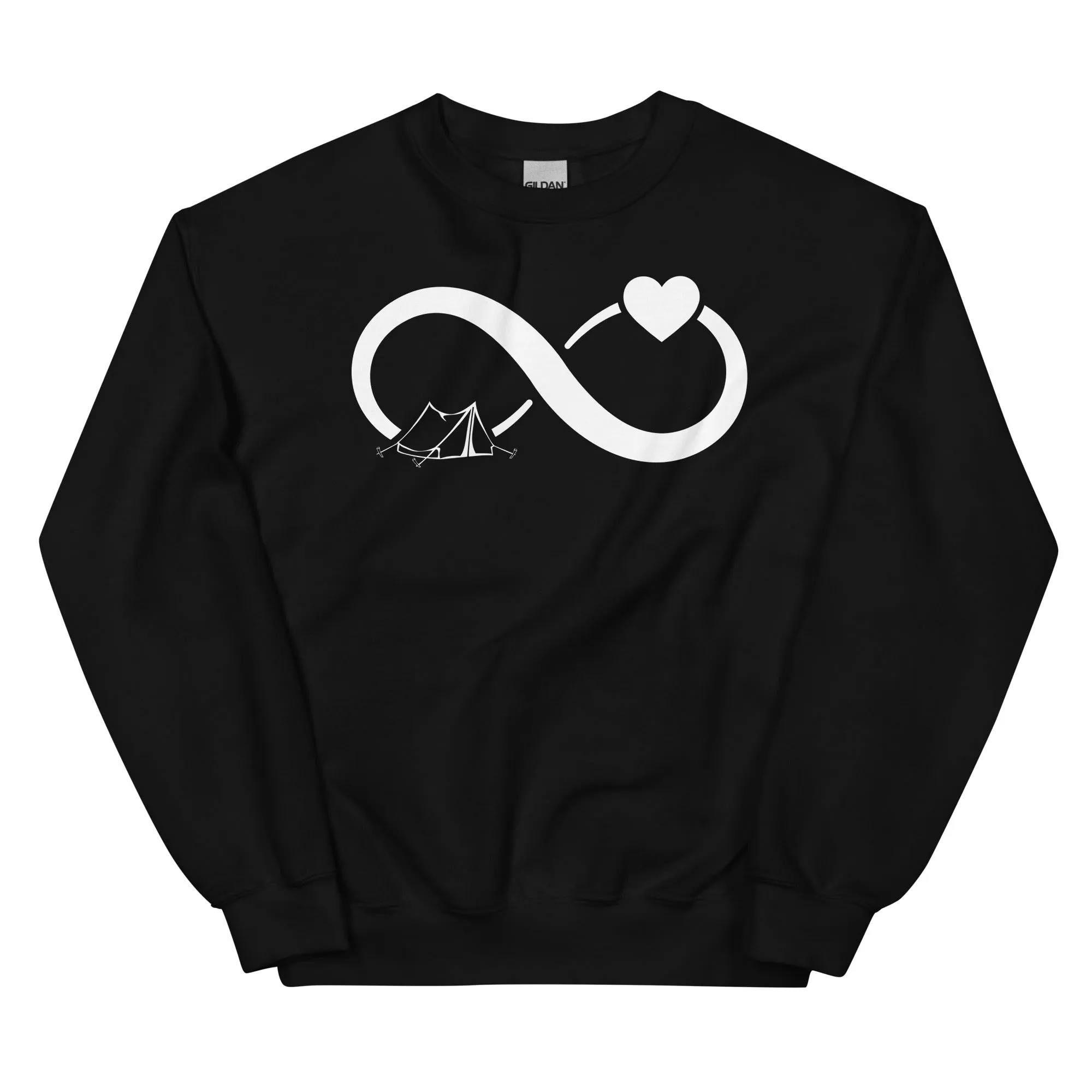 Infinity Heart and Camping 1 - Sweatshirt (Unisex)