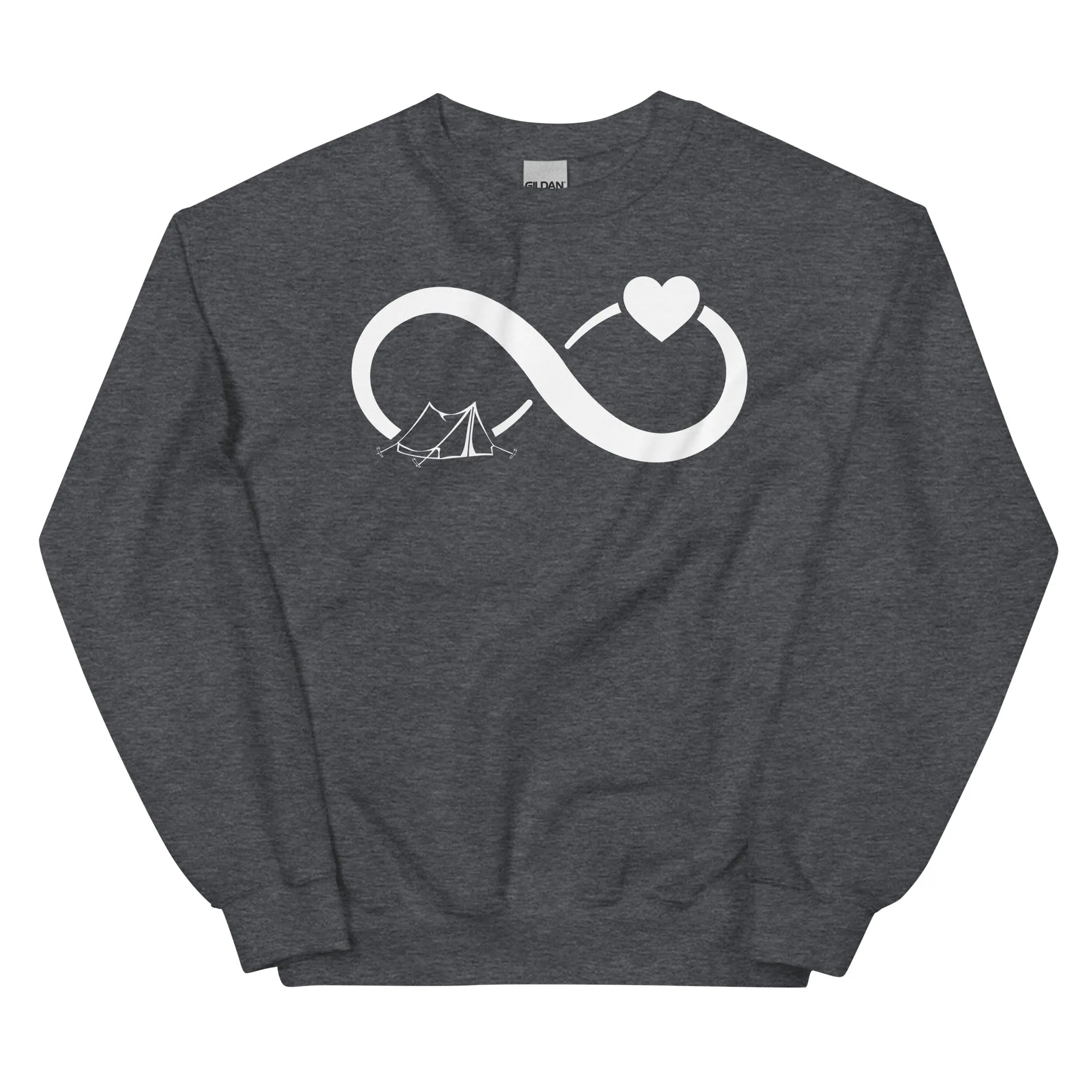 Infinity Heart and Camping 1 - Sweatshirt (Unisex)