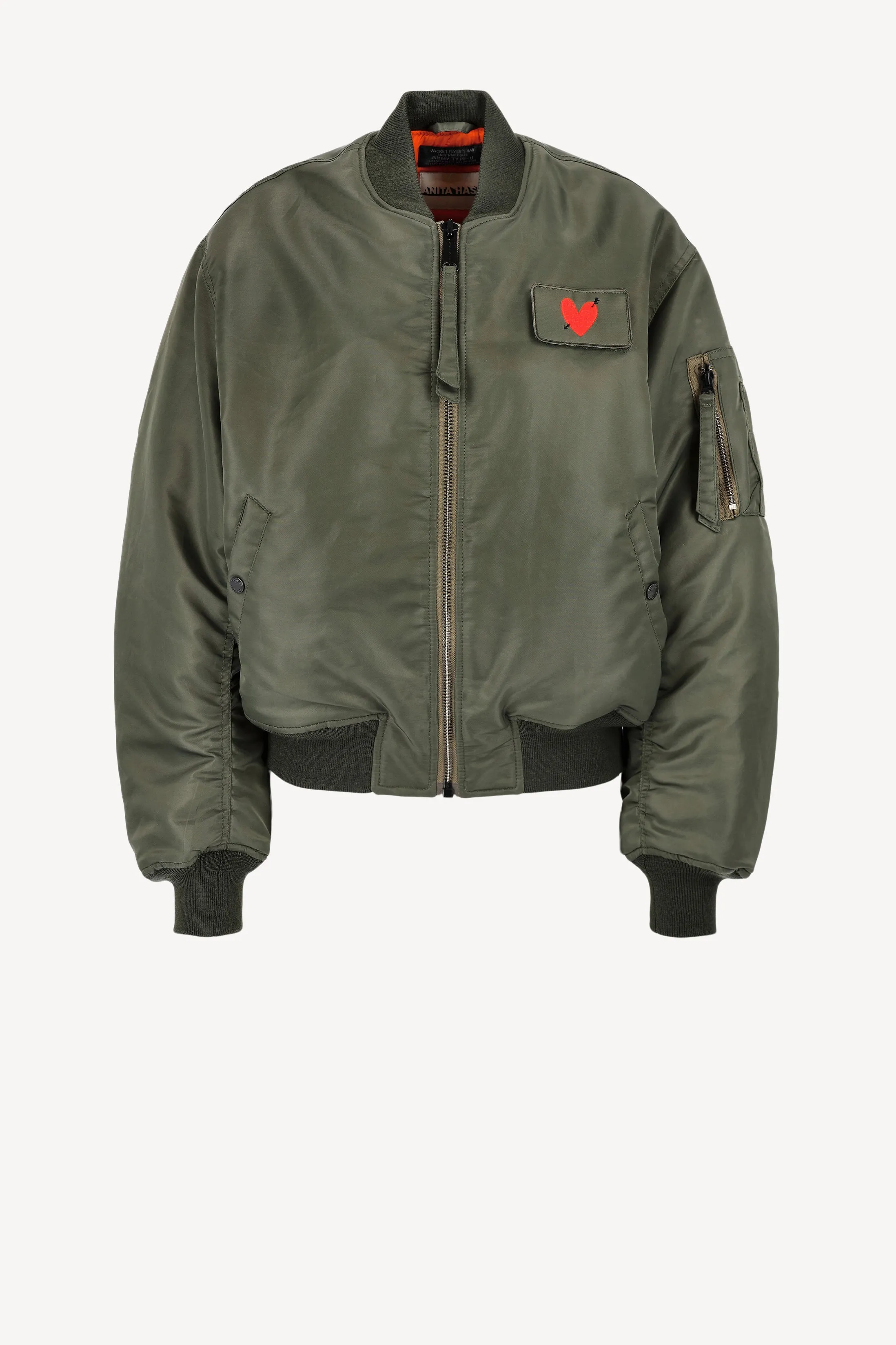 Jacke Airforce 90s 'Heart' in Army