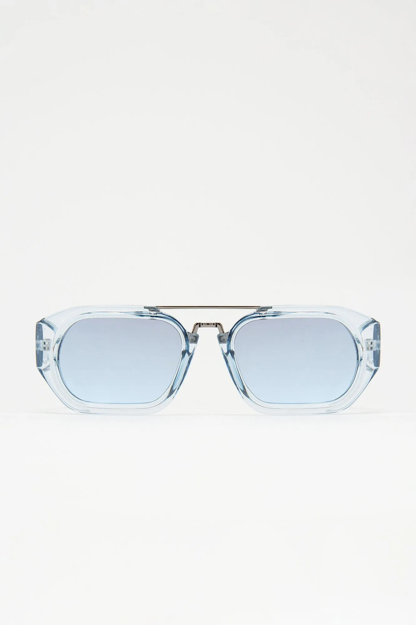 Keep It Easy Sunglasses - Light Blue