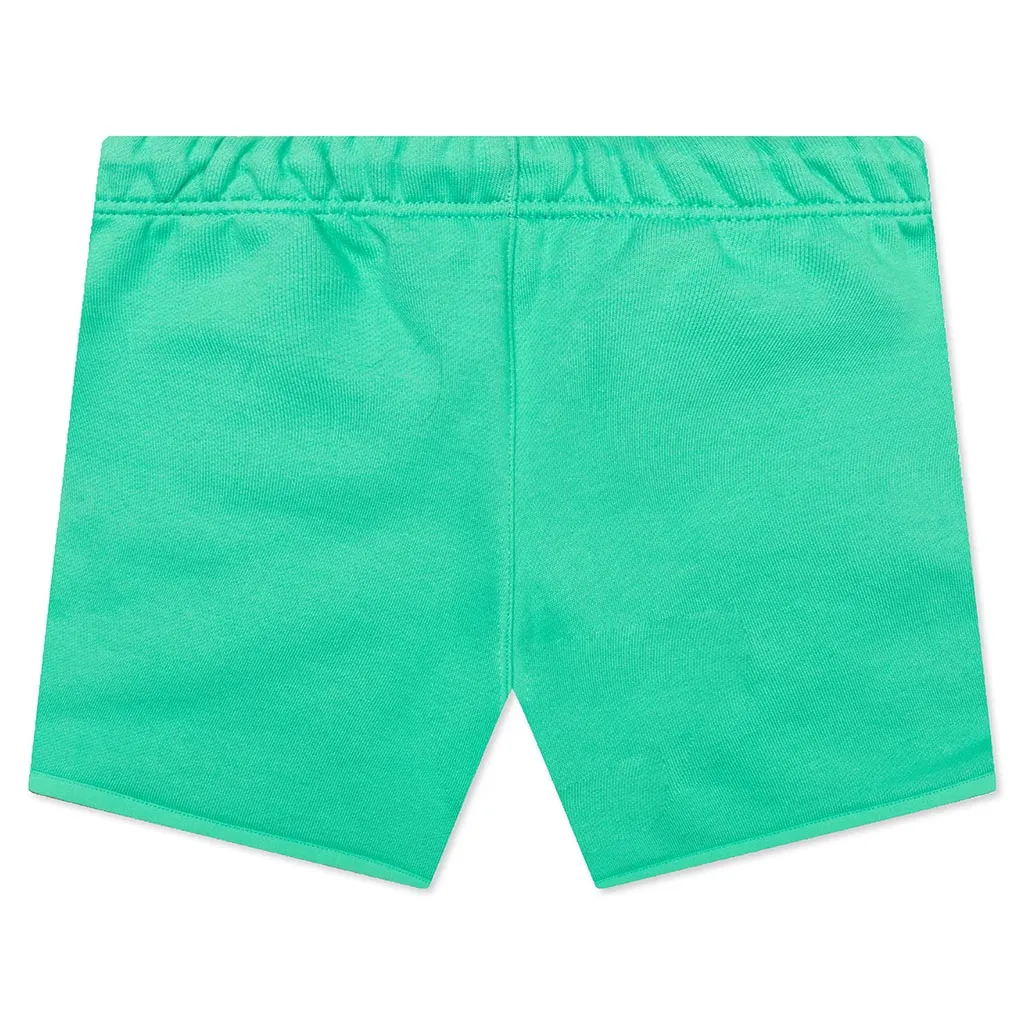 Kids Sweatshort - Mint Leaf