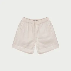 Linen Athletic Short (Camel)