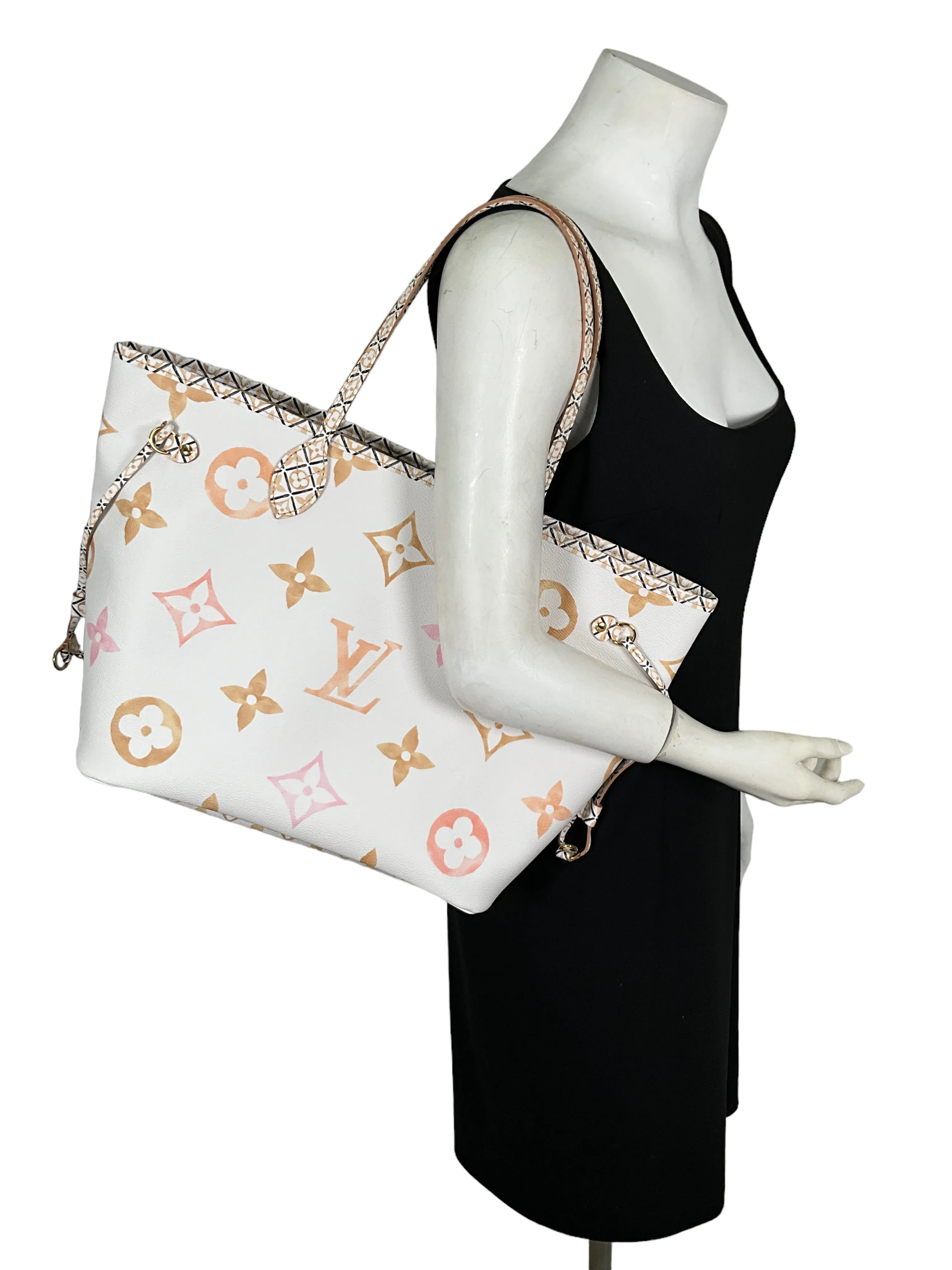 Louis Vuitton By The Pool Monogram Pastel Neverfull MM