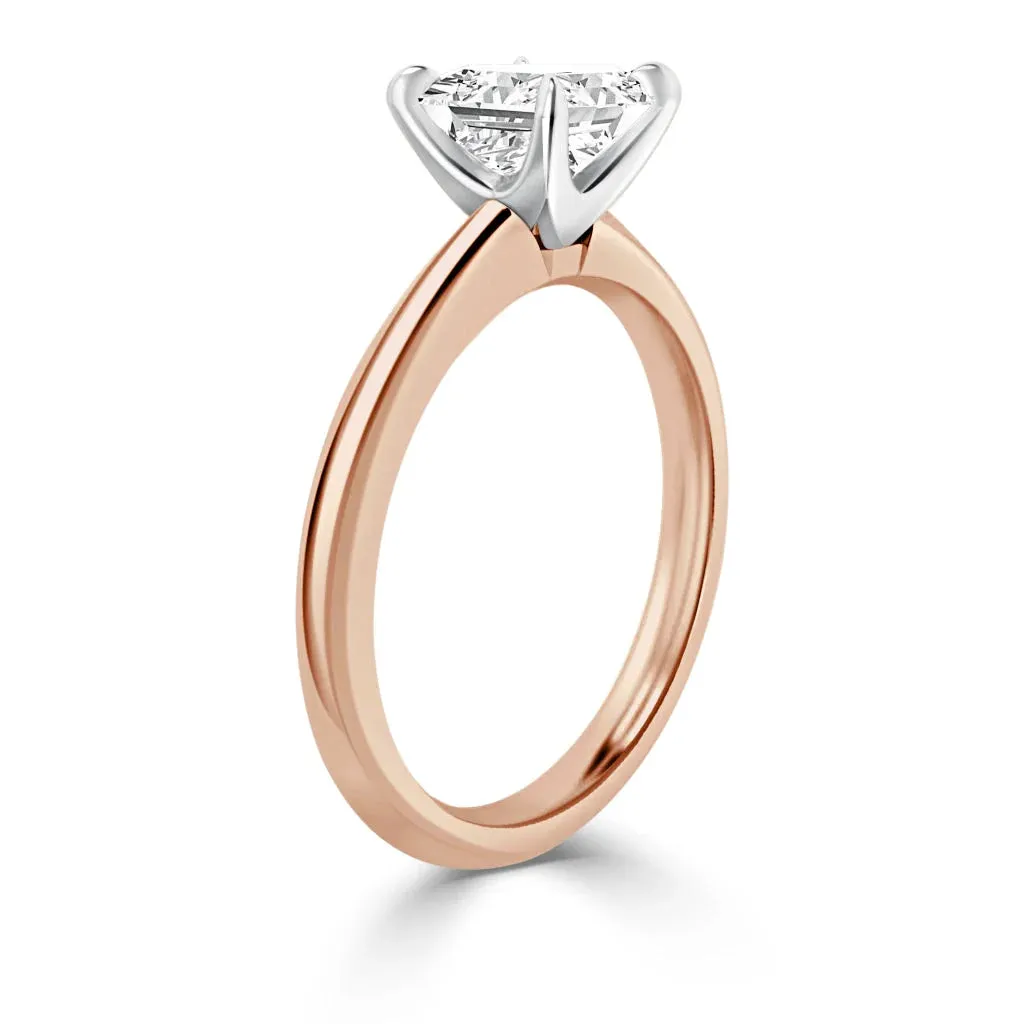 Lucy - 18ct Rose Gold - Asscher