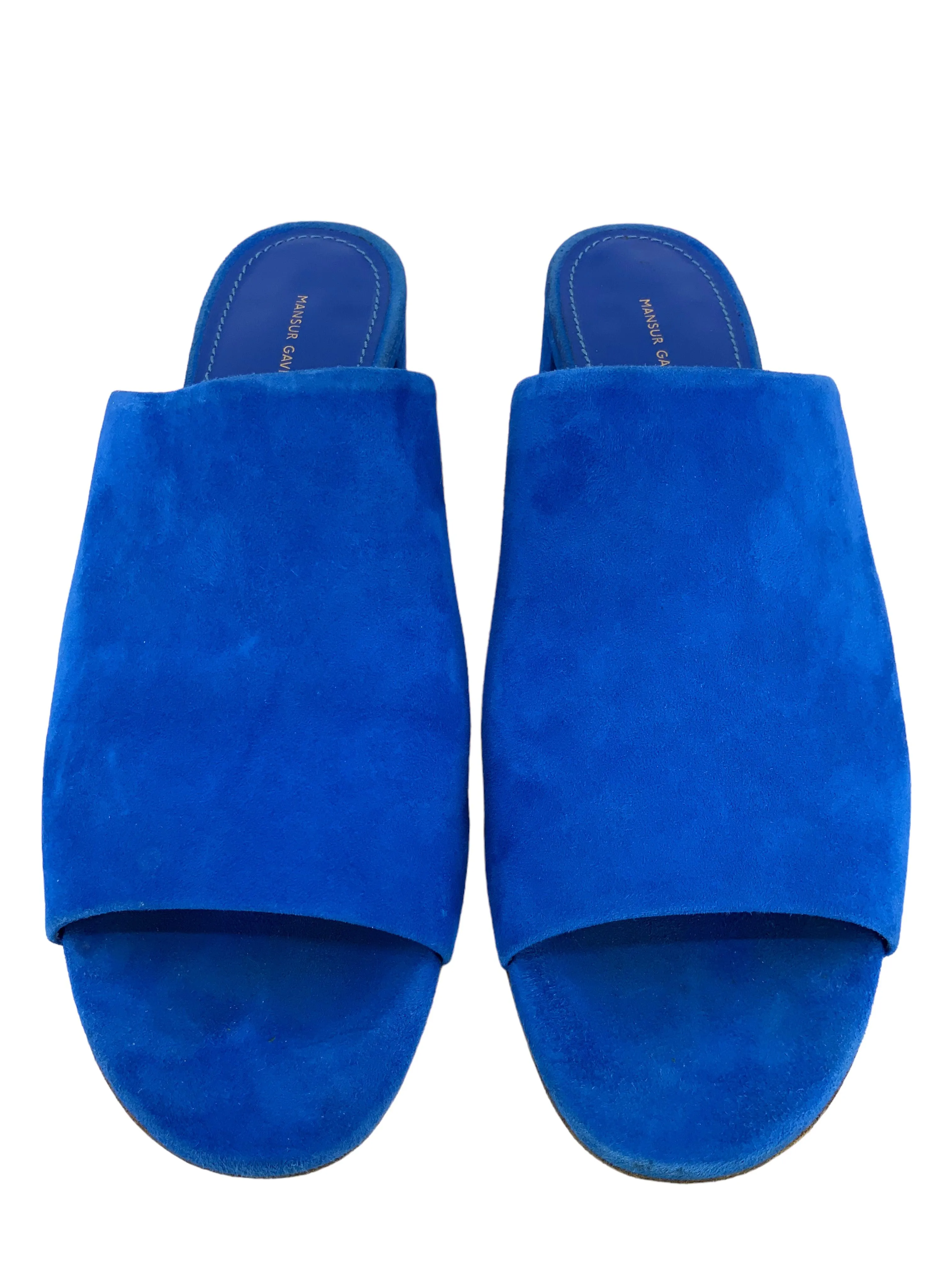 Mansur Gavriel Suede Mules Size 8