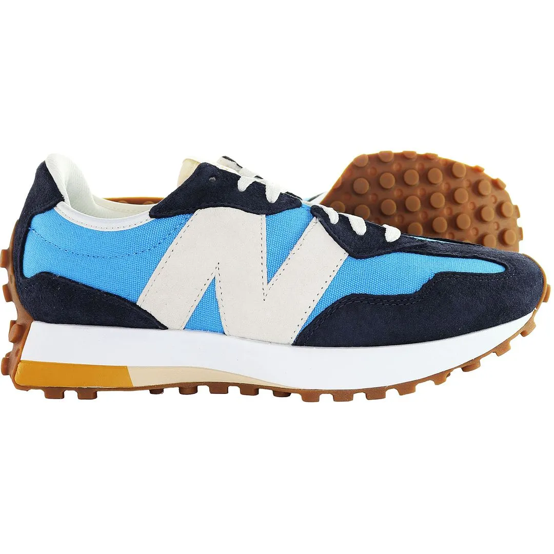 New Balance 327 Mens Blue Trainers