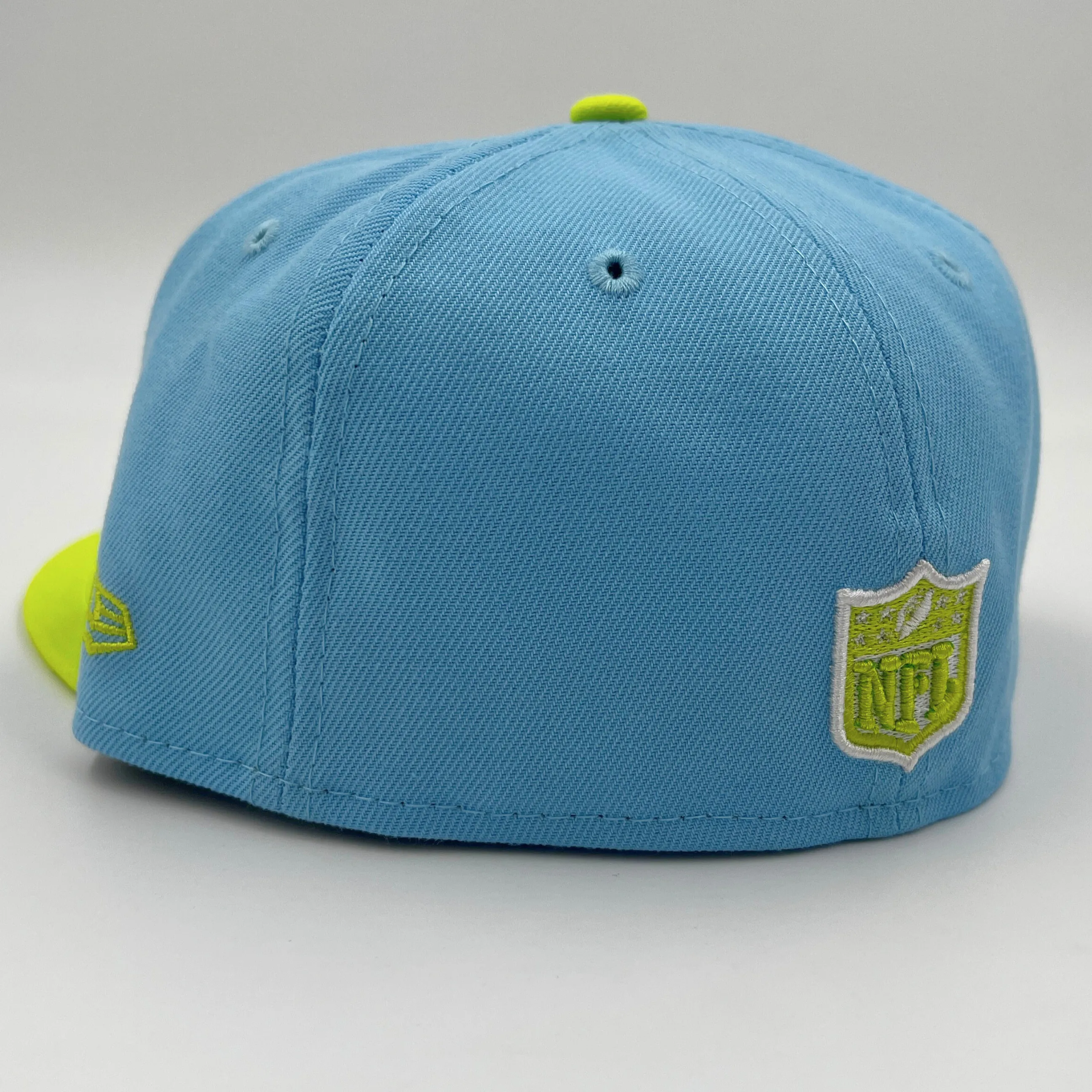 New Era Bills 59Fifty Light Blue & Lime 2023 Colorpack Fitted Hat