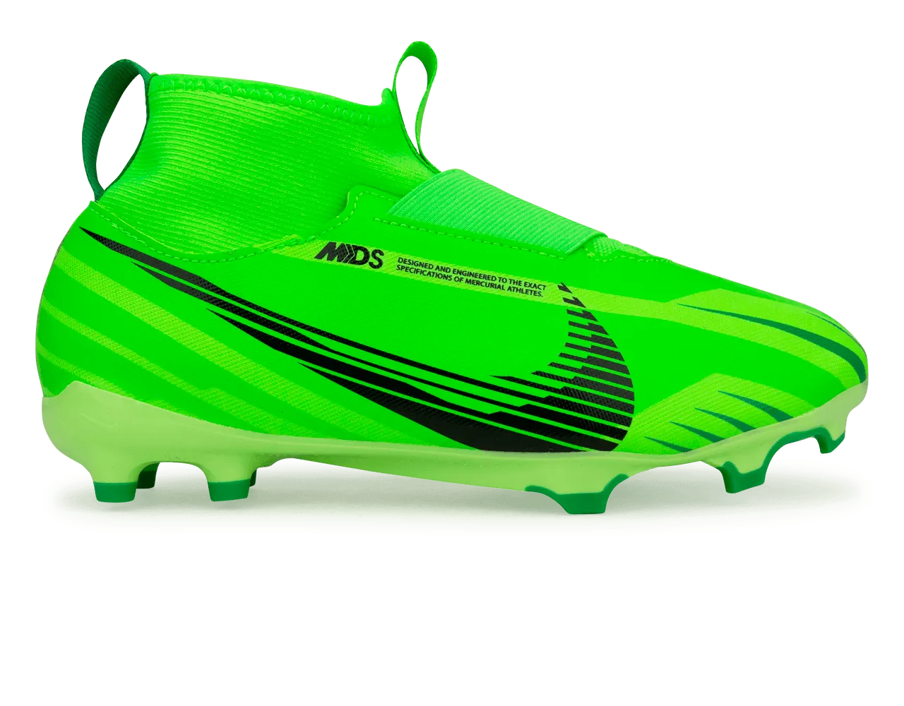 Nike Kids Zoom Mercurial Superfly 9 Academy MDS FG Green Strike/Black