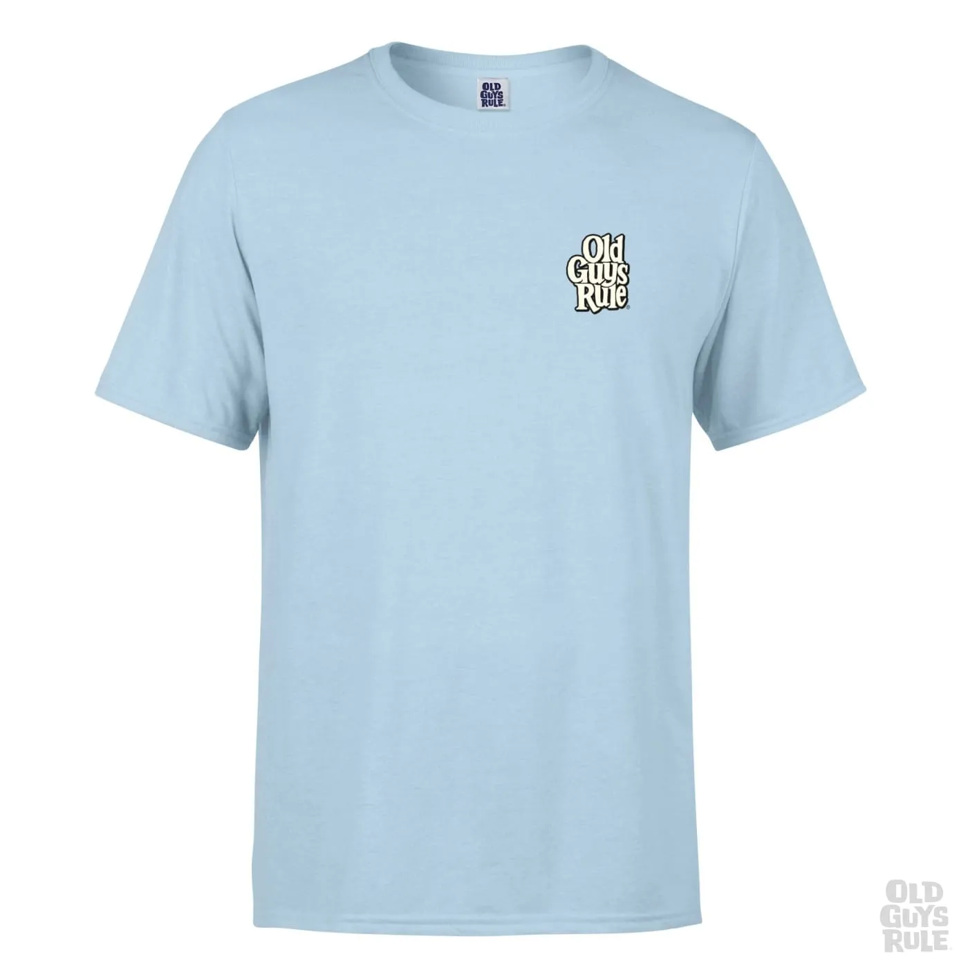 'Old Dogs Rule II' T-Shirt - Light Blue