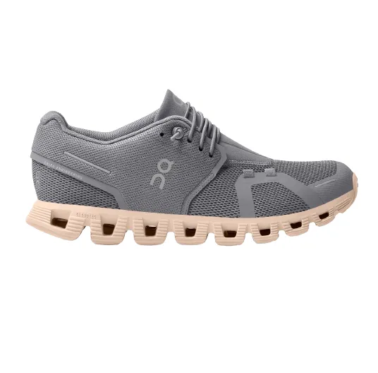 On Running Women's Cloud 5 Shoes - Zinc / Shell