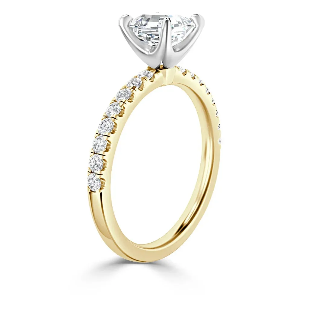 Phoebe - 18ct Yellow Gold - Asscher