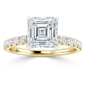 Phoebe - 18ct Yellow Gold - Asscher