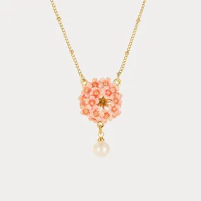 Pink Verbena Necklace