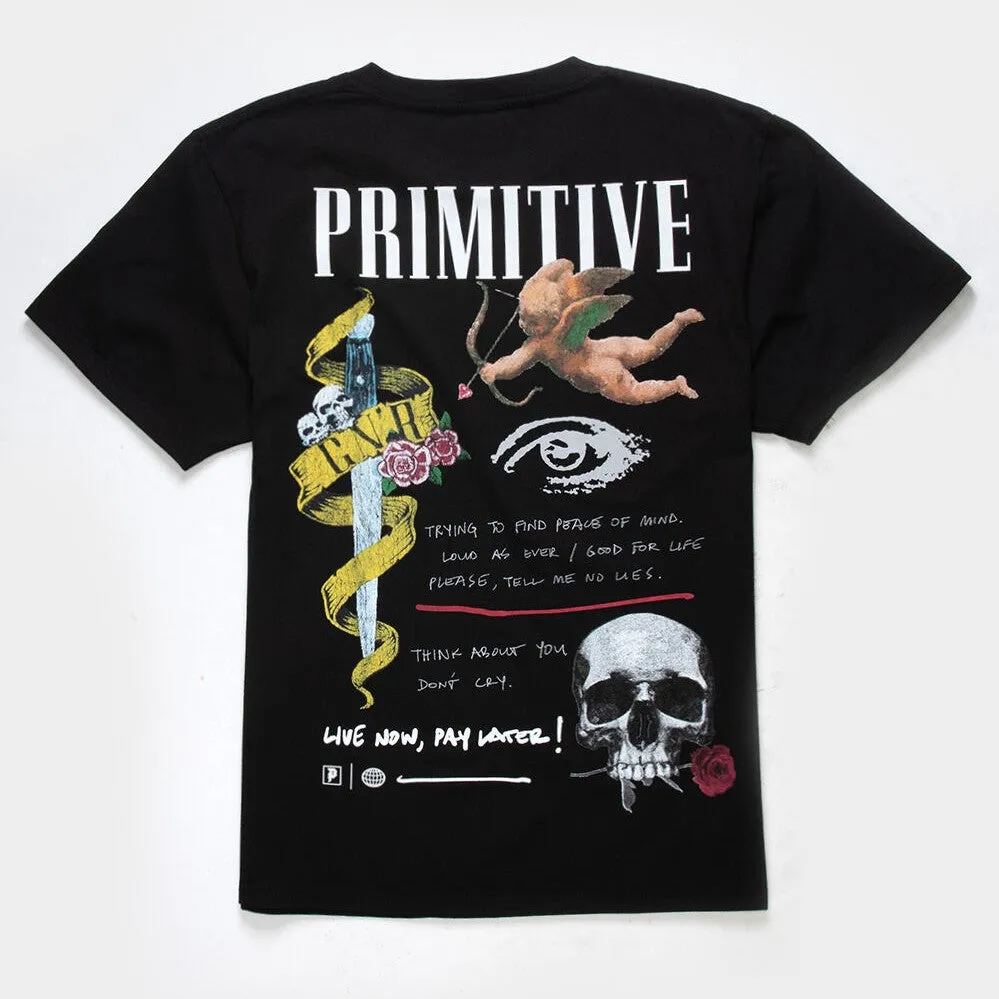 PRIMITIVE x Guns N' Roses Don't Cry Graphic T-Shirt - Black