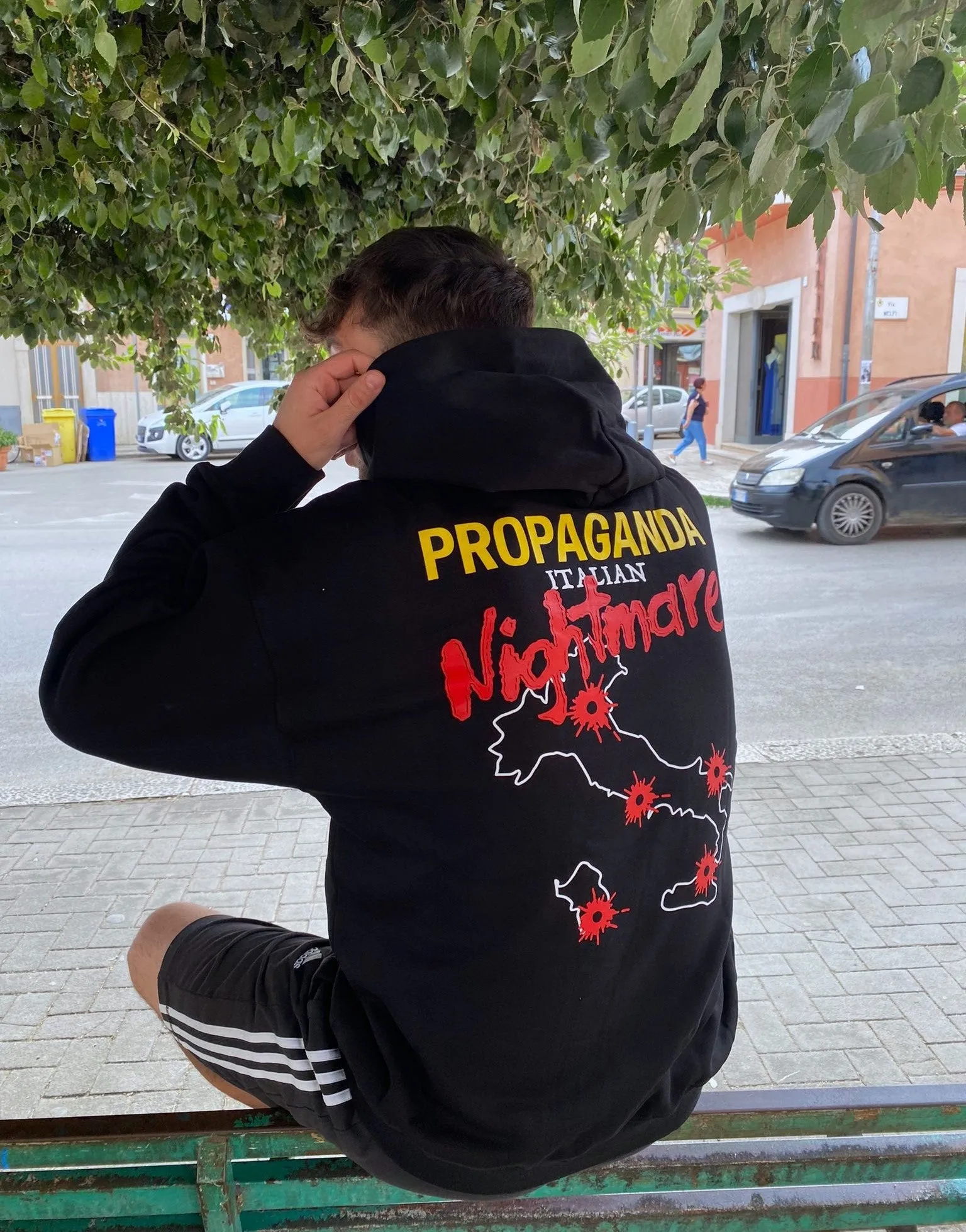 Propaganda hoodie Nightmare 273-01 black