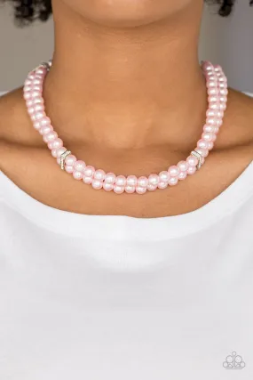  Put On Your Party Dress Pink Choker Necklace Set