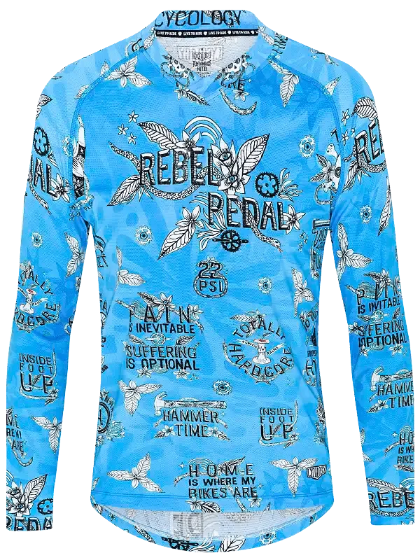 Rebel Pedal Long Sleeve MTB Jersey