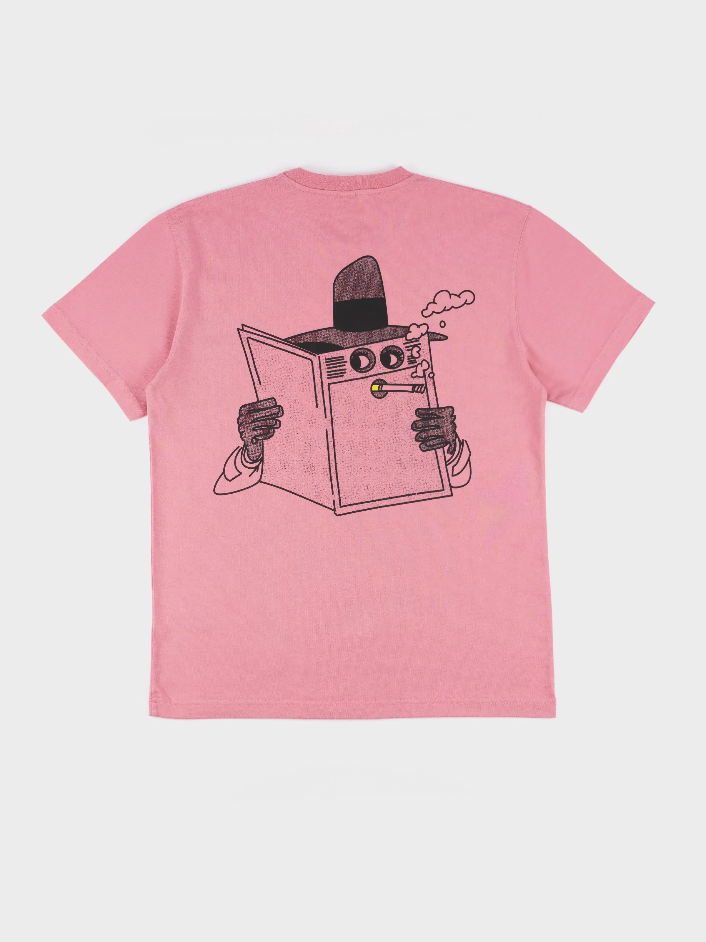 Reception Investigator SS T Shirt - Dusty Pink