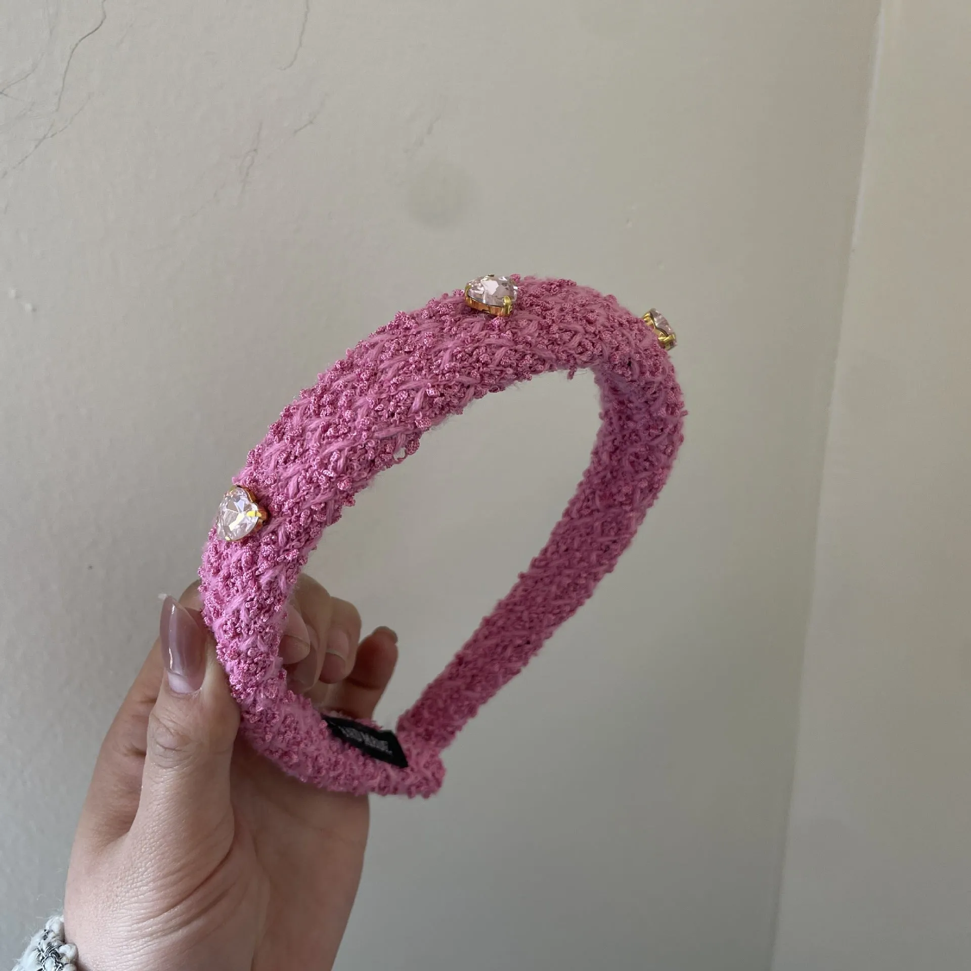 Rhinestone Pink Headbands