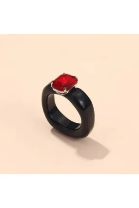 SHINE BRIGHT LIKE A DIAMOND RING MIDNIGHT & RED