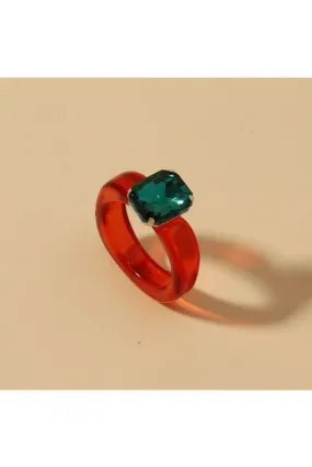 SHINE BRIGHT LIKE A DIAMOND RING STRAWBERRY & EMERALD