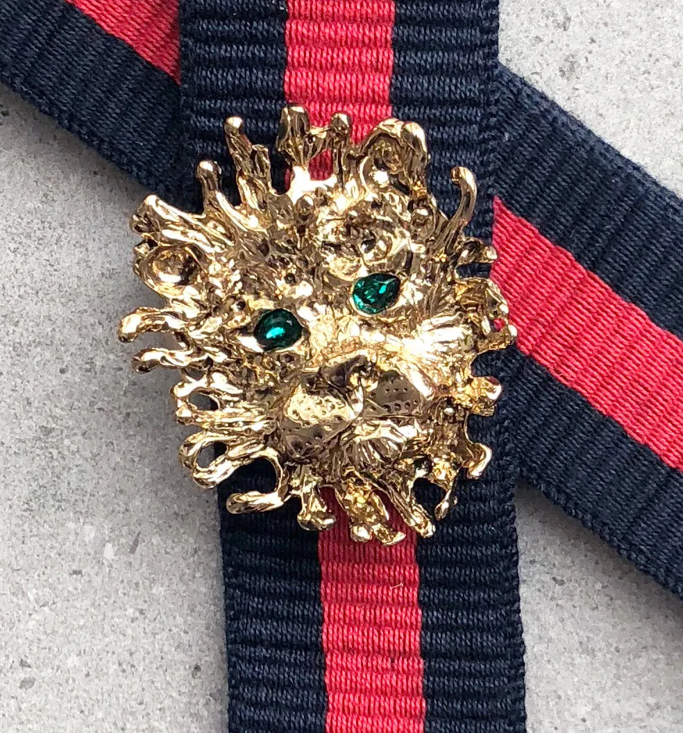 Strap 40 Lion Gold/Green, Blue/Red