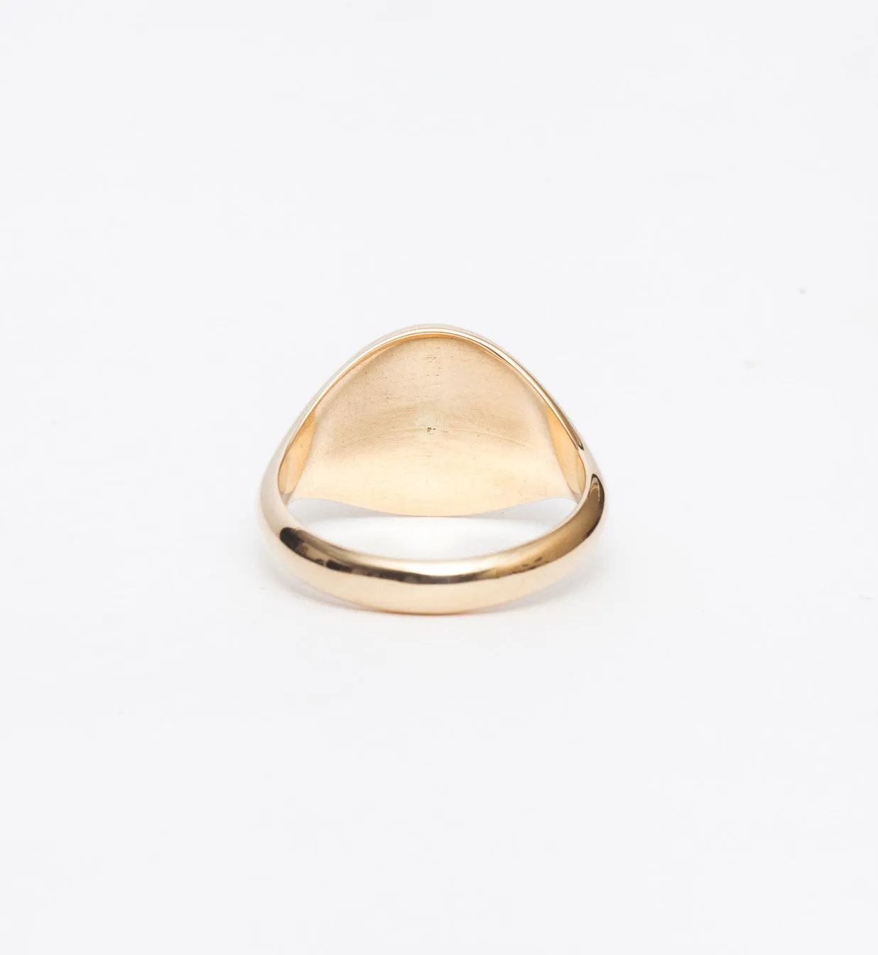 Sunbeam Engraved Signet Ring